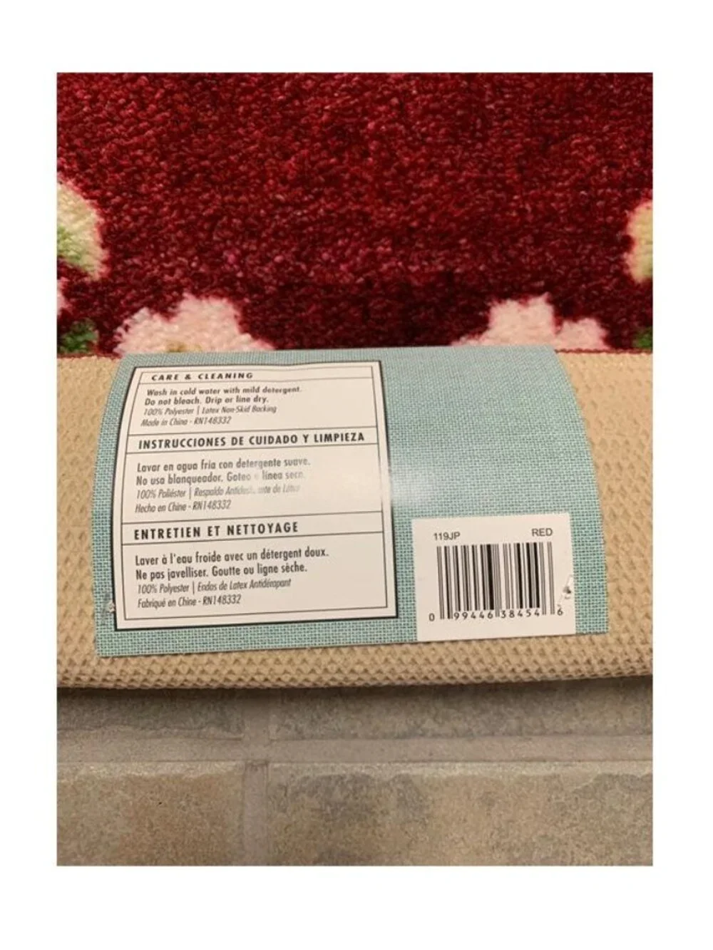 Nourison Aubusson Washable 19.5